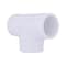 Charlotte Pipe And Foundry Charlotte Pipe Schedule 40 3/4 in. Slip X 3/4 in. D Slip PVC Tee 1 pk PVC02400C0800 - alternate 4